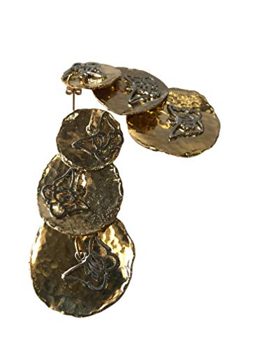 Lebanon made Earrings with Gold plated (EAY009) - Al Washia Accessories